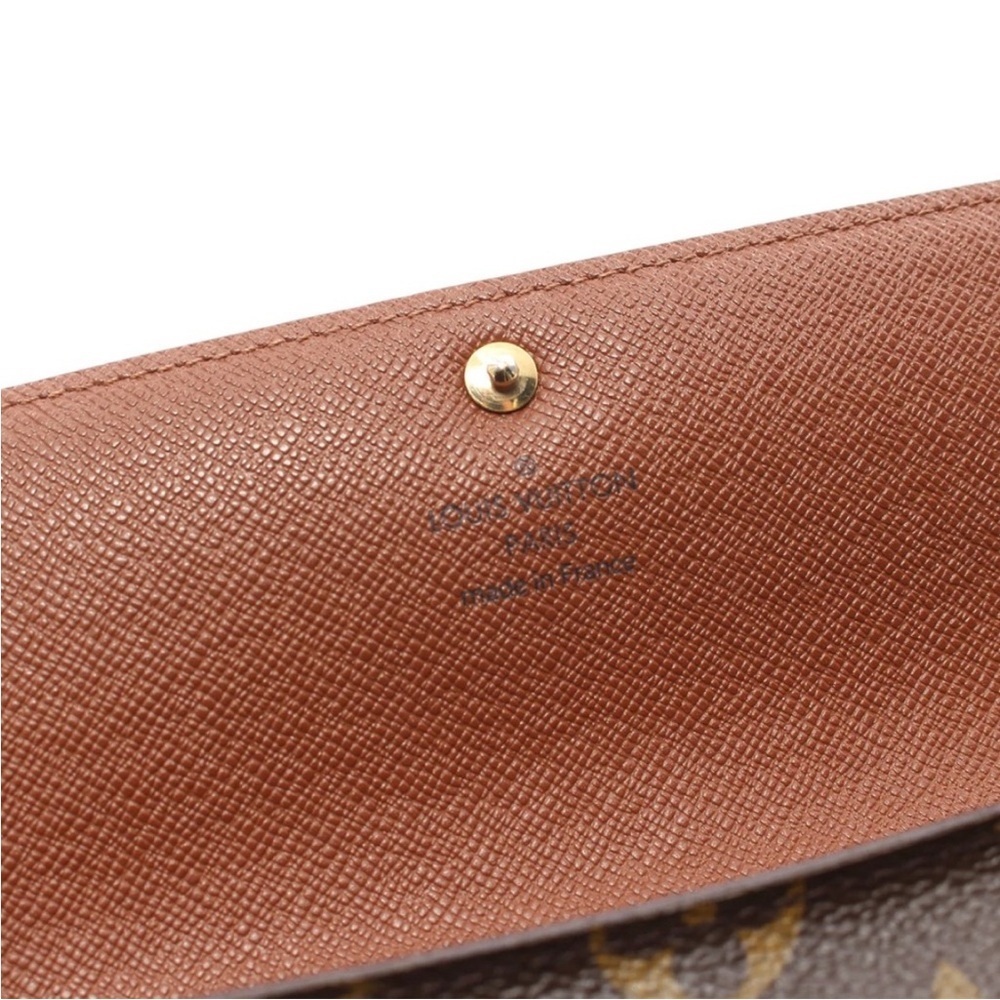 Louis Vuitton Monogram Sarah Wallet - Made in France - Authentic - Picture 4 of 8